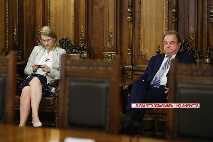 Alina Gorghiu si Vasile Blaga