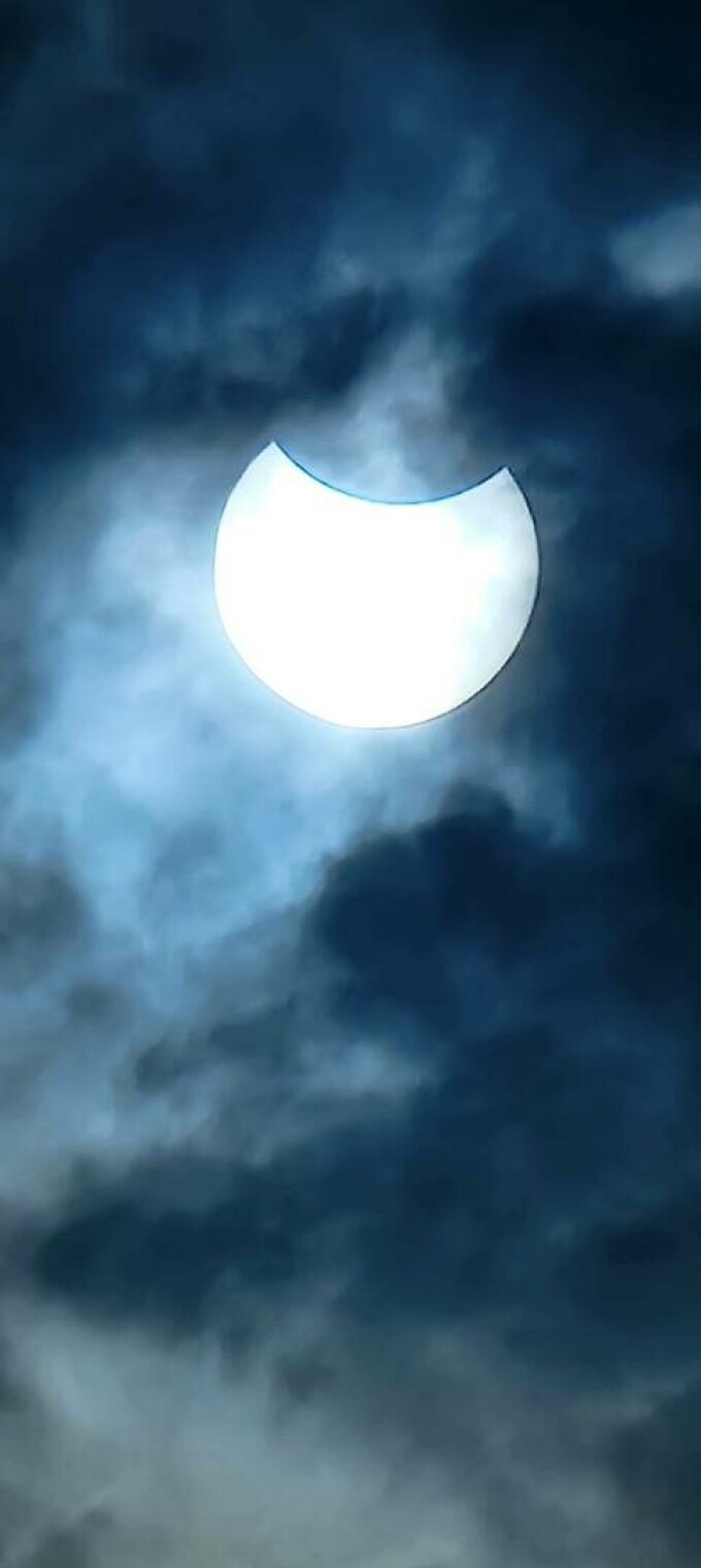 Eclipsa de soare Bucuresti
