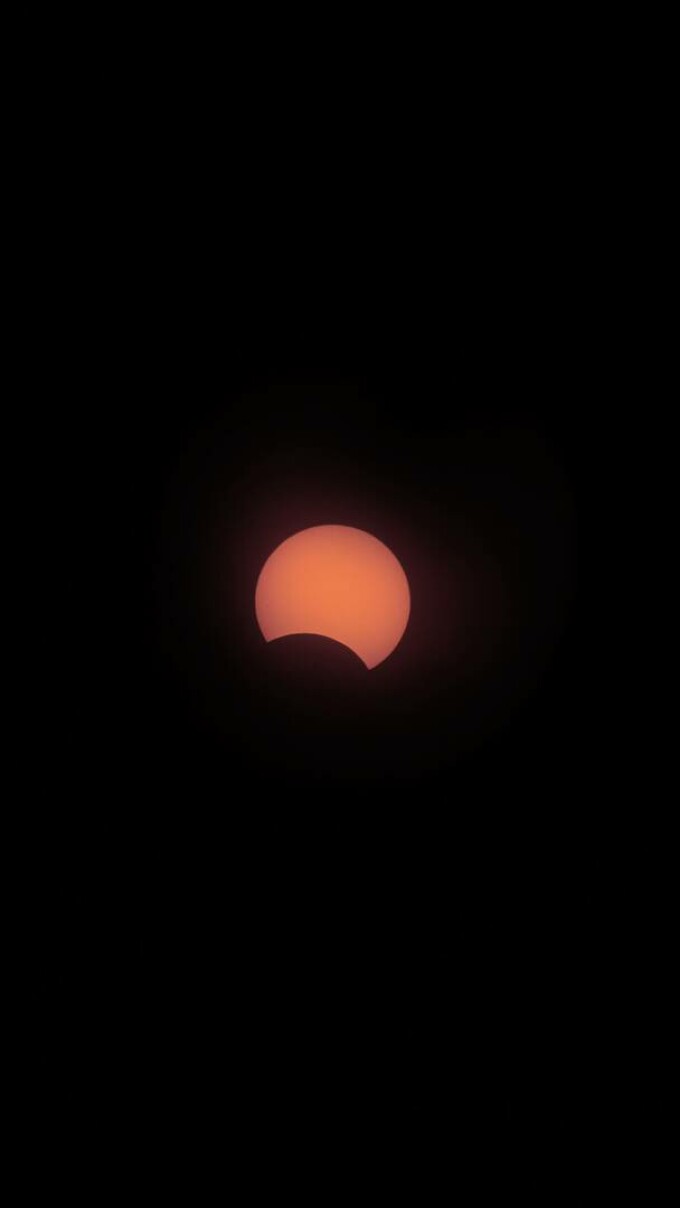 Eclipsa de soare Bucuresti