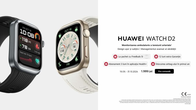 Huawei watch promo