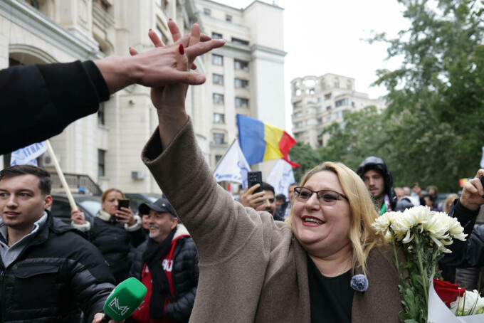 Diana Sosoacă la Parchet