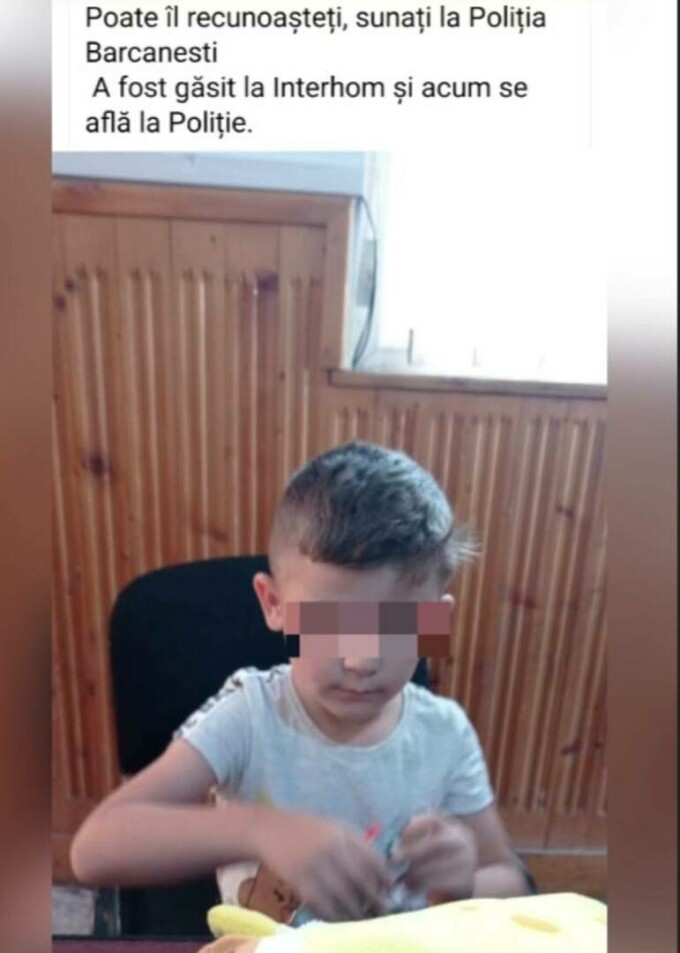 Copil dispărut de la grădiniță, în Ploiești