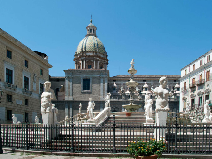 Fontana Pretoria - Palermo - Sicilia