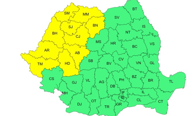 cod galben canicula anm