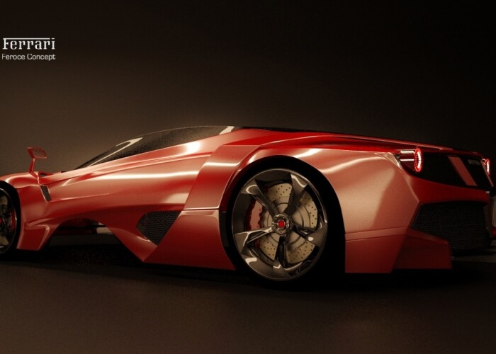 Ferrari Feroce. Conceptul nascut din obsesia pentru geometrie!
