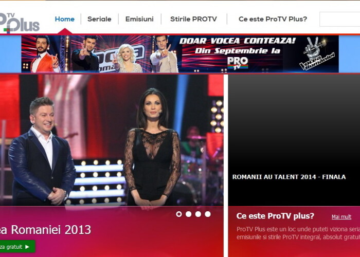 Pro TV Plus, platforma video online gratuit