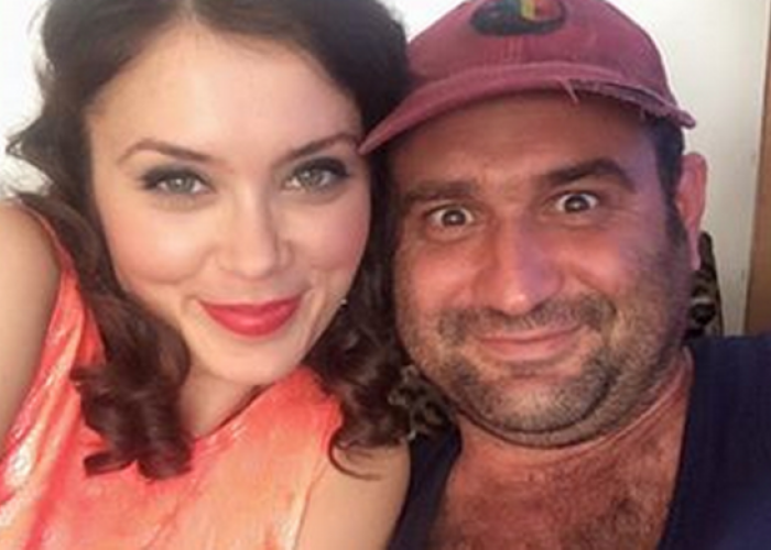 Munca multa pe platourile de filmare din Fierbinti! Uite cum au fost surprinsi Celentano si Gianina FOTO