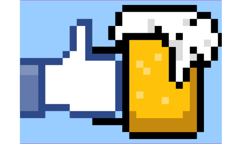 O bere pentru un Like pe Facebook