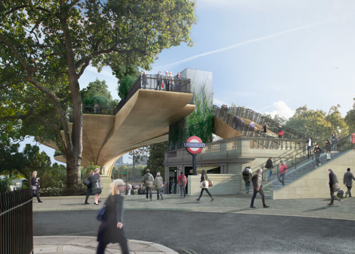 Asa va arata Garden Bridge, podul-gradina care va trece peste Tamisa! FOTO