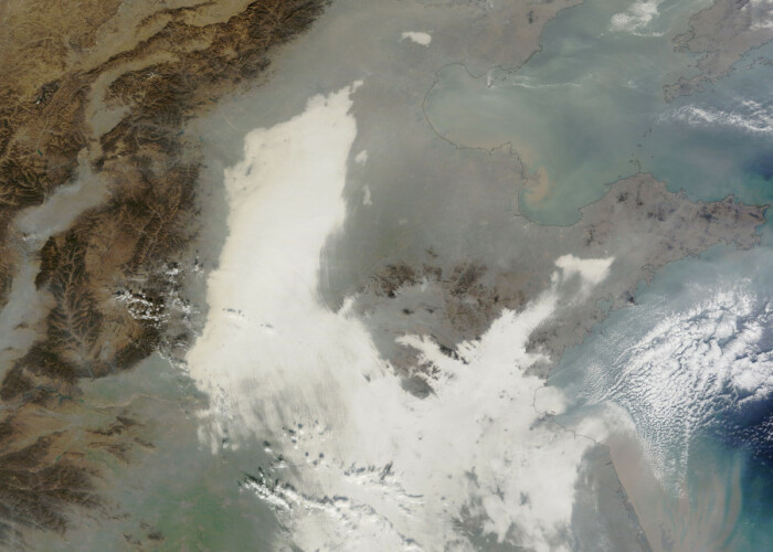 Poluarea din China se vede din spatiu. Ce masuri au luat autoritatile: FOTO
