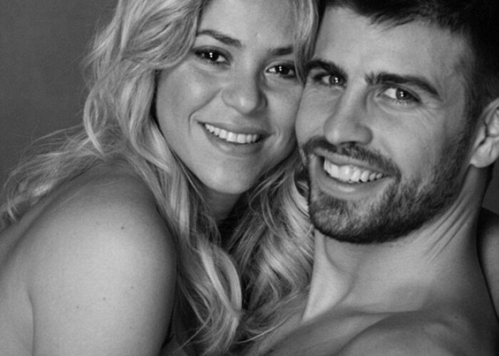 Pique si Shakira au facut publica cea mai asteptata fotografie: