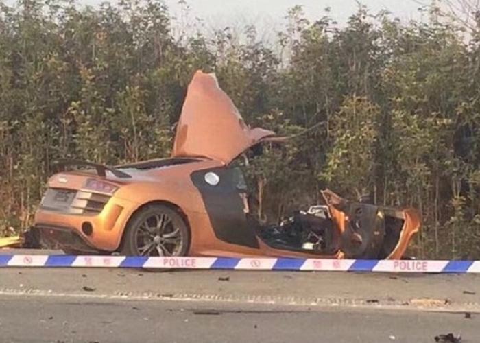 S-au filmat in timp ce mergeau cu 320km/h pe ceata! Cateva minute mai tarziu a avut loc tragedia