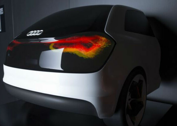 AUDI revolutioneaza industria auto: Conceptul care renunta pentru prima data la faruri pentru ecranele OLED