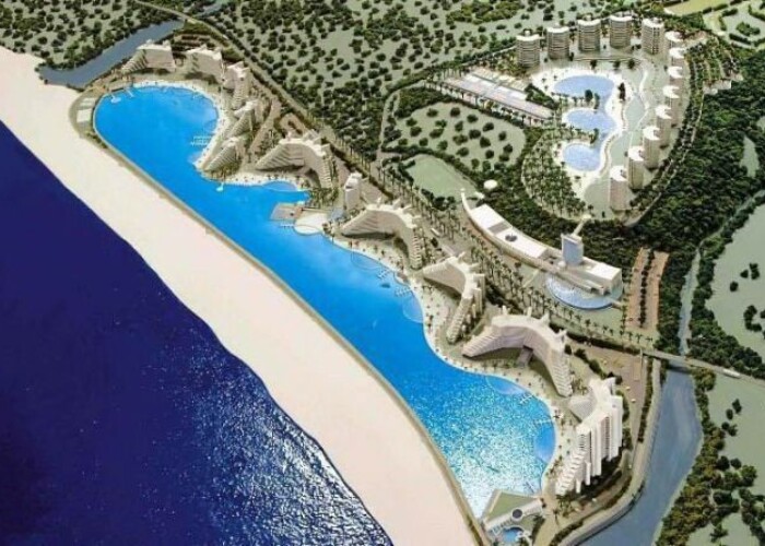ASA arata cea mai mare piscina din lume: Are 250.000.000 de litri! FOTO