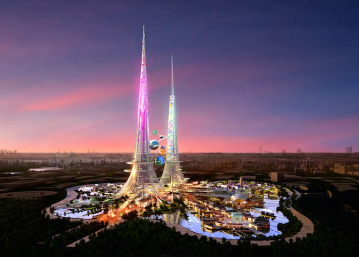 Va depasi recordul detinut de Burj Khalifa: China construieste cel mai inalt turn din lume! VIDEO