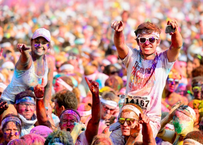 The Color Run la Mamaia si Train Delivery 2014! Unde iesim in weekend: