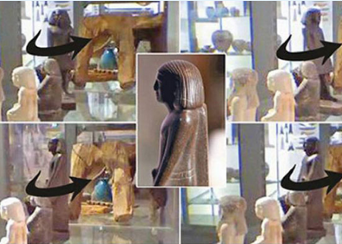 Au montant o camera in muzeu sa supravegheze o statuie: Ce au reusit sa filmeze tine de domeniul paranormalului! VIDEO