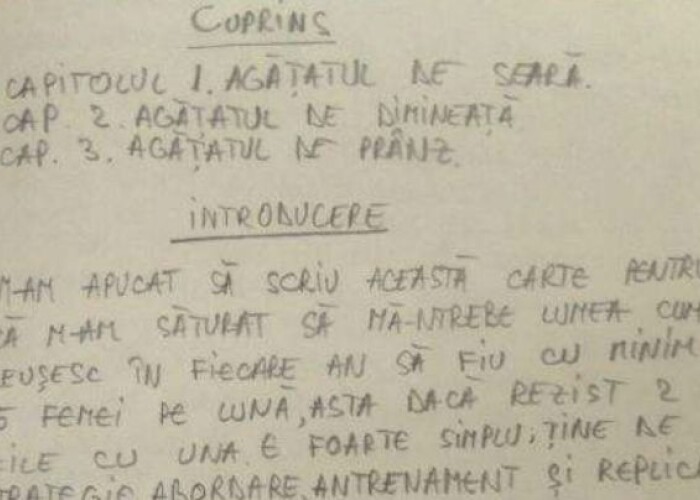 Don Juan de Vama Veche. Claudiu Vamaiotu , sfaturi gratuite de agatat, intr-o postare virala pe internet :)