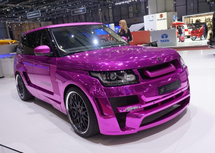 Cocalar de Geneva! Cui i-ar sta bine intr-un asemenea Range Rover? VIDEO