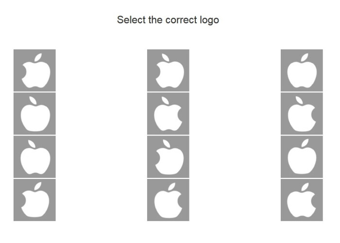 Tu poti sa identifici adevaratul logo Apple? FOTO
