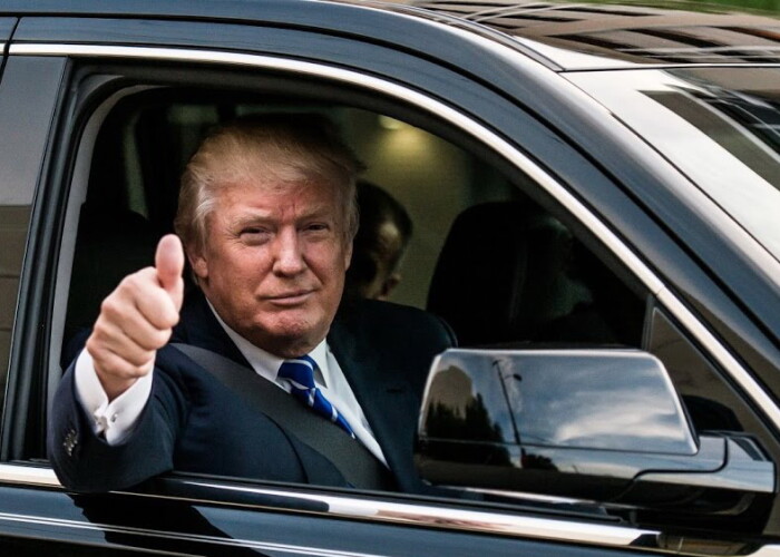 In interiorul noii masini blindate a lui Donald Trump. Cum arata Cadillac-ul de 1.5 milioane dolari