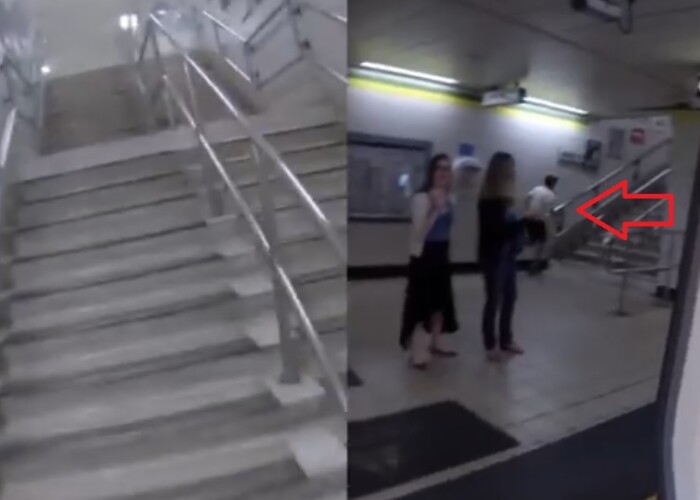 Provocarea nebuna a acestui barbat: a vrut sa vada daca este mai rapid decat metroul! A fost aplaudat de toata lumea la final