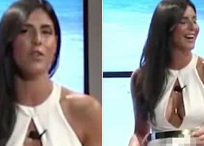 A uitat ca este in direct! Ce a patit o prezentatoare in timp ce vorbea despre Cristiano Ronaldo
