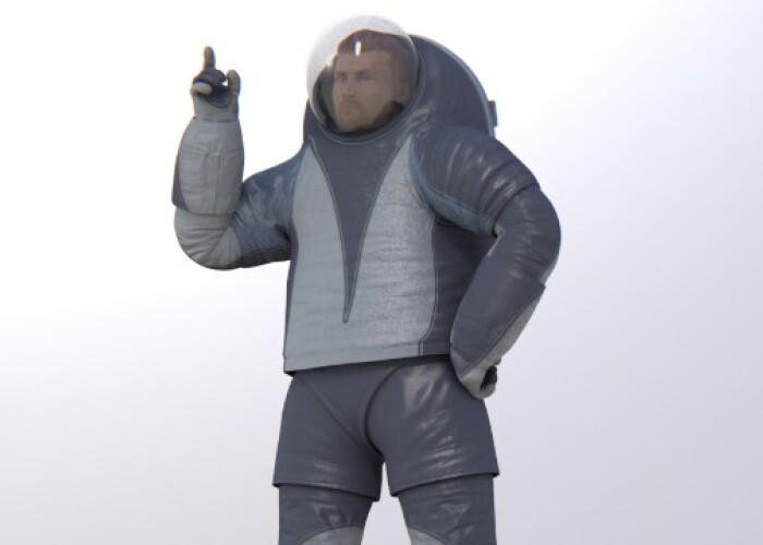 Cum arata costumul spatial ce ar putea fi folosit in viitoarele misiuni pe Marte! FOTO