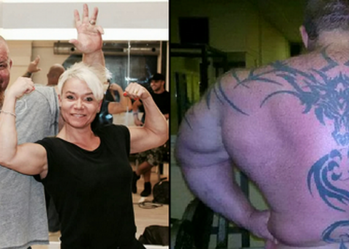 Omul cu cei mai mari bicepsi din Marea Britanie. Mananca 10.000 calorii pe zi si are o masa la fiecare 90 de minute