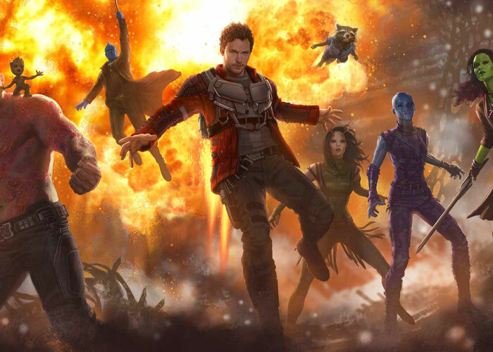 La avanpremiera filmului „Gardienii Galaxiei Vol. 2”, vedetele au testat reteta Marvel: adrenalina si umor