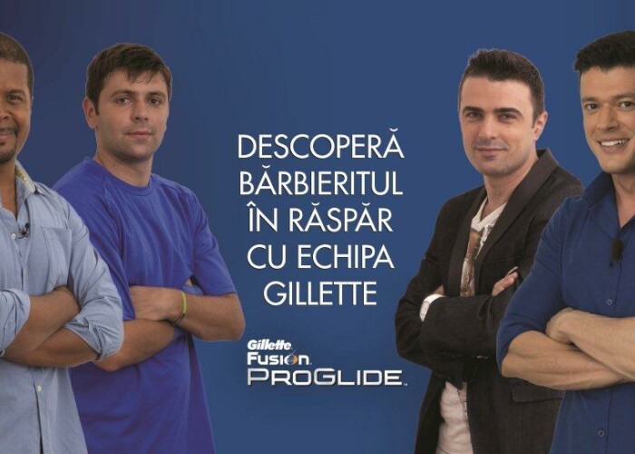 In par si in raspar cu echipa Gillette