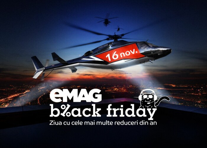 Black Friday 2018: ce găsești la eMAG de Black Friday