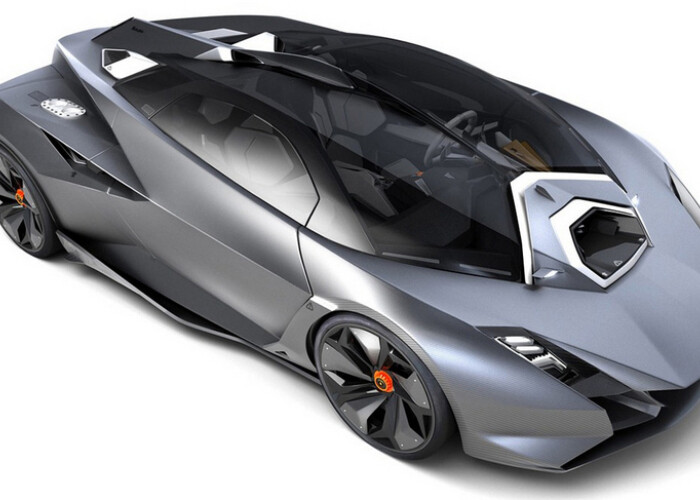 Lamborghini Perdigon Concept: Intre super-car si avion de vanatoare