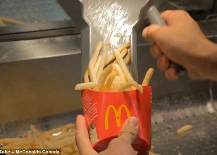 A fost dezvaluit secretul cartofilor prajiti de la McDonald's! VIDEO