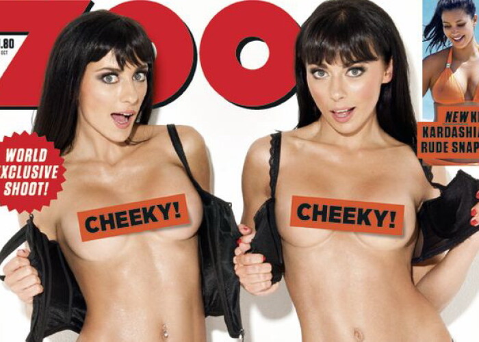 Cheeky Girls, PRIMA data intr-un pictorial TOPLESS! VIDEO