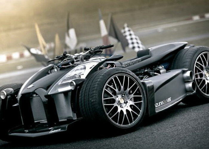 Mananca asfaltul: Are motor de Ferrari si costa 200.000 de euro: VIDEO