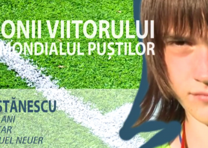 Constelatia celor 12 | Supertare! Il recunosti? Fiul unuia dintre cei mari portari romani va apara Romania la Cupa Natiunilor Danone