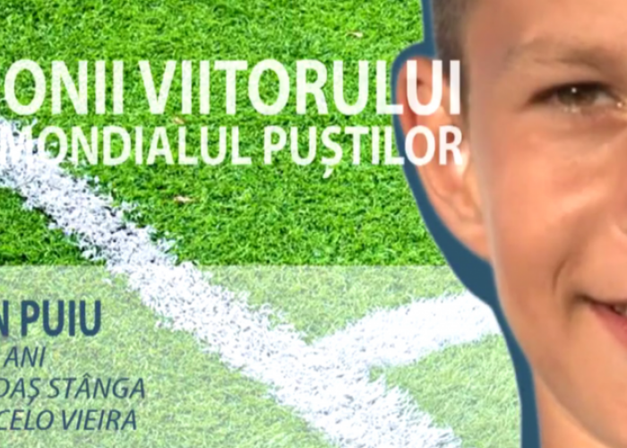 Constelatia celor 12 | Il iubeste pe Marcelo si vrea sa-i calce pe urme lui Rat la nationala: Cred in visul meu de a ajunge un mare fotbalist