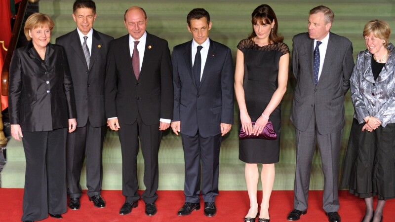 Traian Basescu la summitul NATO
