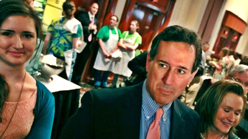 Rick Santorum si fiica sa