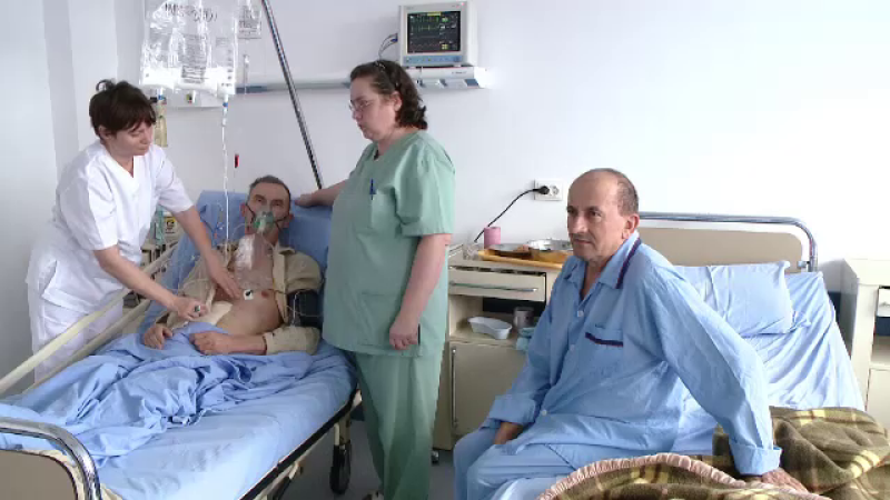 pacienti, spital cardiologie Timisoara