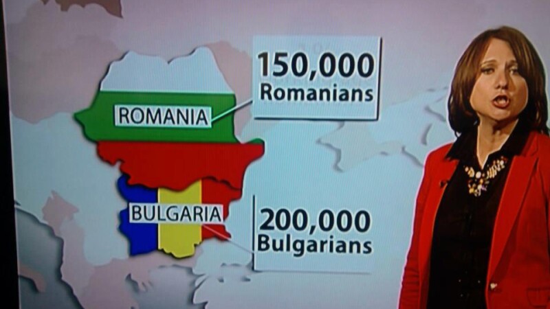 Gafa la BBC. Disperati ca vor fi invadati de romani si bulgari, britanicii  ne-au incurcat steagurile 