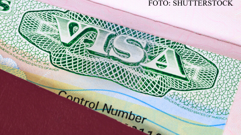 viza americana pe pasaport
