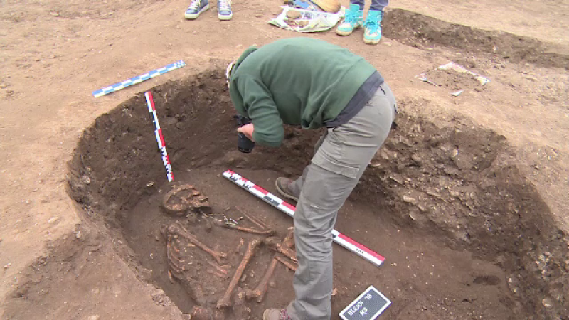 schelet 5.000 de ani Prahova