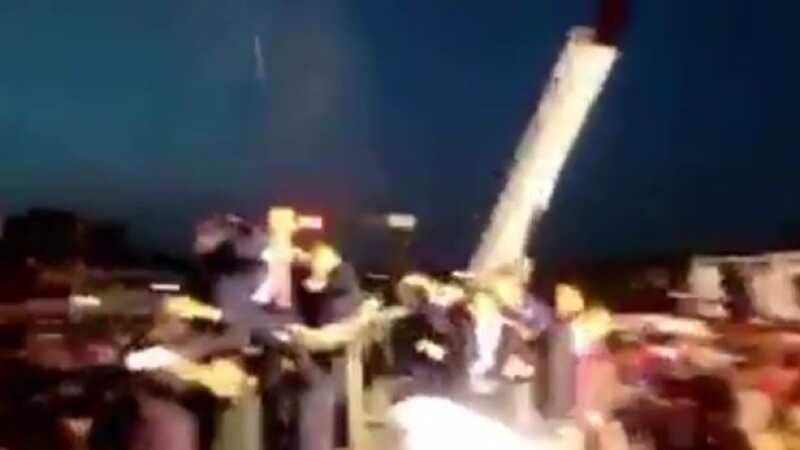 Maduro atacat cu oua