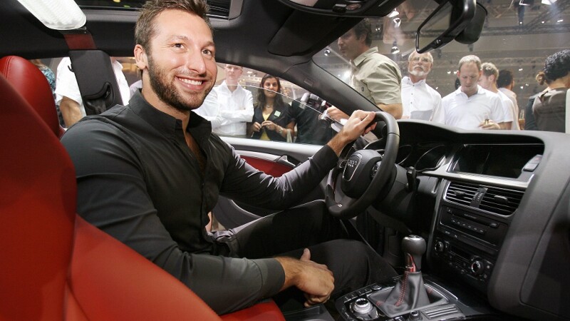 ian thorpe in masina