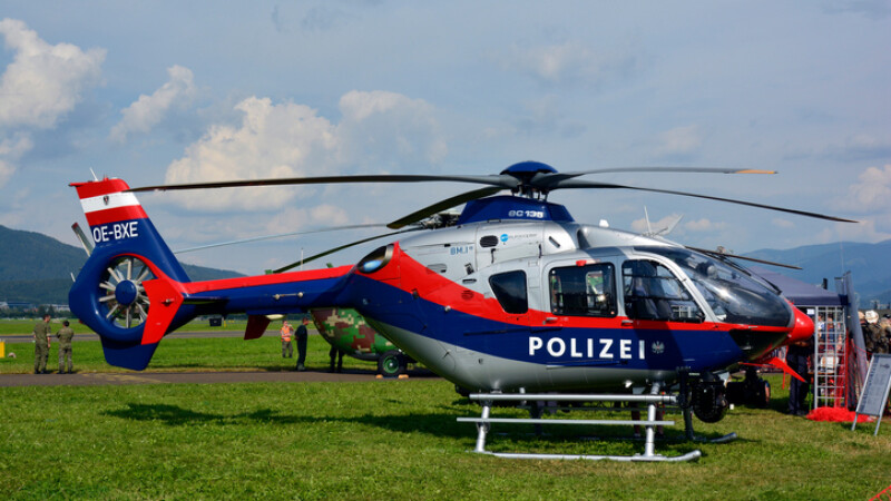 ELICOPTER AL POLITIEI DIN AUSTRIA