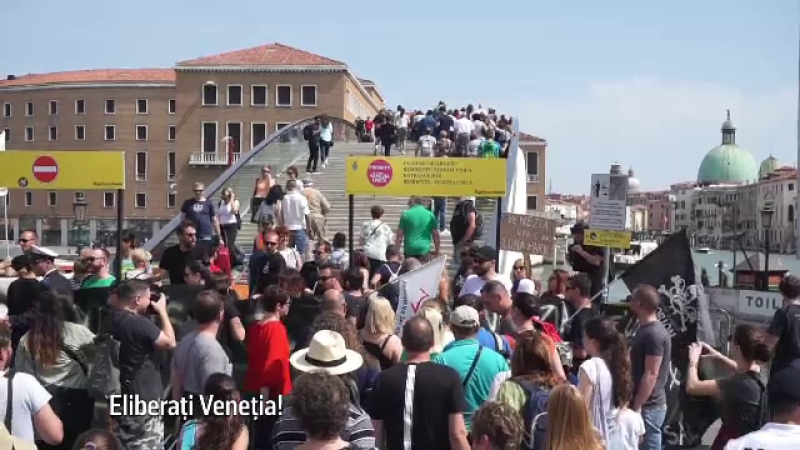 Protest la Venetia