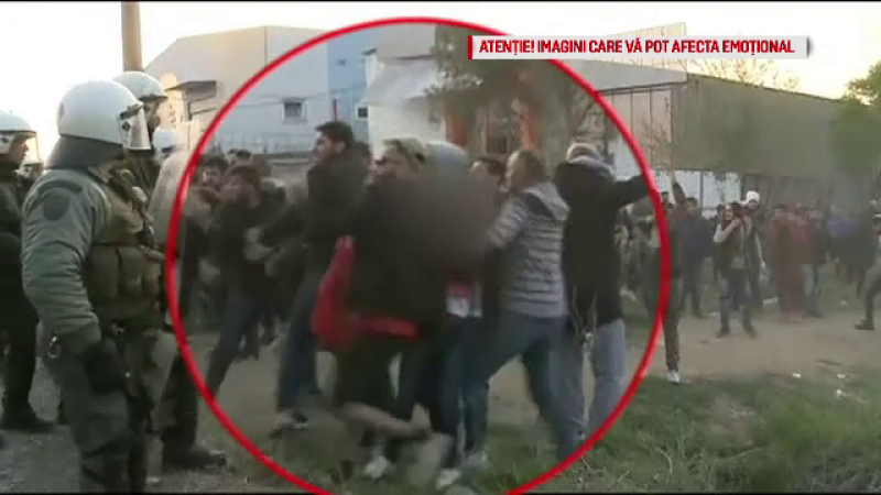 Scene tulburătoare cu migranții din Grecia