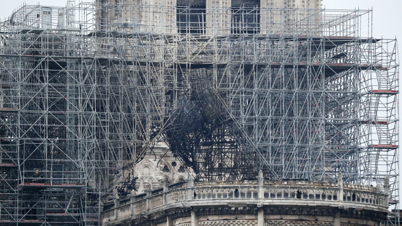 catedrala Notre Dame, dupa incendiu